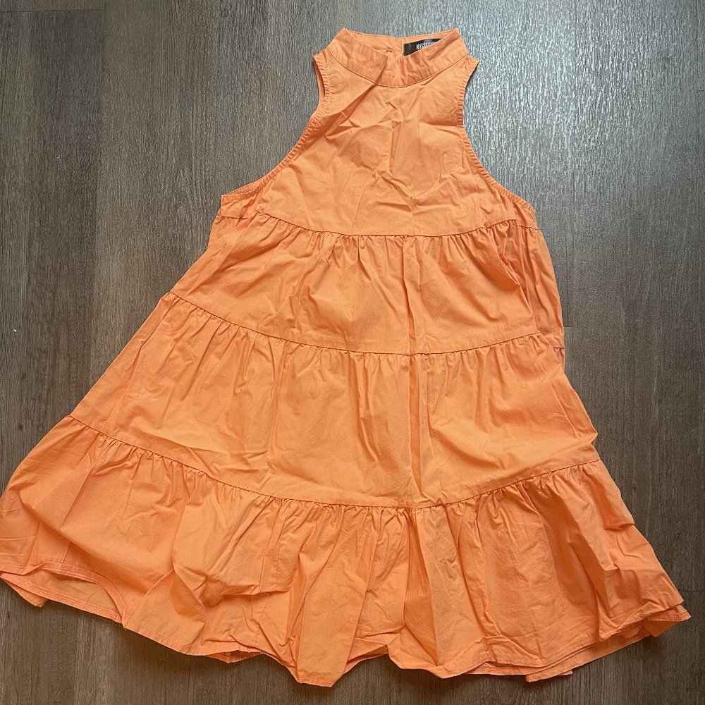 TRUFFLE BRIGHT ORANGE SUNNY DRESS